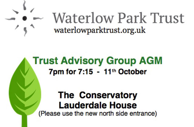 Waterlow Park Trust Advisory Group AGM