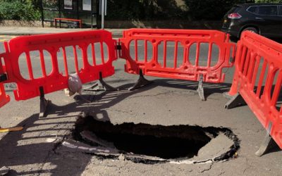 Sink holes in Highgate